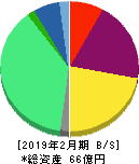 バリオセキュア 貸借対照表 2019年2月期 バリオセキュア 貸借対照表 2019年2月期