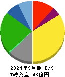 中日本興業 貸借対照表 2024年9月期