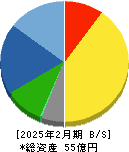 ティムコ 貸借対照表 2025年2月期