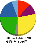 ヒーハイスト 貸借対照表 2025年3月期 ヒーハイスト 貸借対照表 2025年3月期