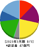 アミタホールディングス 貸借対照表 2023年3月期