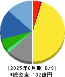 テセック 貸借対照表 2025年6月期