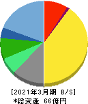 リスクモンスター 貸借対照表 2021年3月期 リスクモンスター 貸借対照表 2021年3月期