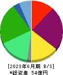 WOLVES HAND 貸借対照表 2023年6月期 WOLVES HAND 貸借対照表 2023年6月期
