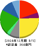 アイネット 貸借対照表 2024年12月期