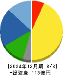 エスティック 貸借対照表 2024年12月期