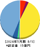 プライム・ストラテジー 貸借対照表 2024年5月期