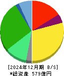 燦ホールディングス 貸借対照表 2024年12月期