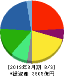 不二製油グループ本社 貸借対照表 2019年3月期 不二製油グループ本社 貸借対照表 2019年3月期