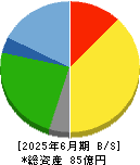 早稲田学習研究会 貸借対照表 2025年6月期