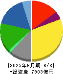 日清製粉グループ本社 貸借対照表 2025年6月期