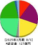 デコルテ・ホールディングス 貸借対照表 2025年3月期