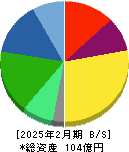 東海ソフト 貸借対照表 2025年2月期