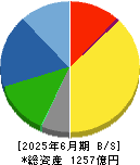 三ツ星ベルト 貸借対照表 2025年6月期