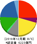 日清紡ホールディングス 貸借対照表 2018年12月期