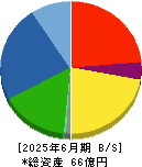 松尾電機 貸借対照表 2025年6月期