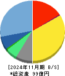 アイドマ・ホールディングス 貸借対照表 2024年11月期