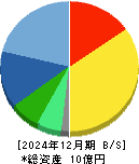 ＤＮＡチップ研究所 貸借対照表 2024年12月期