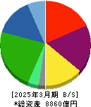 大王製紙 貸借対照表 2025年3月期