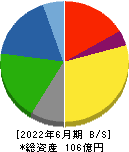 スガイ化学工業 貸借対照表 2022年6月期