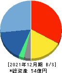 富士山マガジンサービス 貸借対照表 2021年12月期