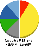 石原ケミカル 貸借対照表 2020年3月期 石原ケミカル 貸借対照表 2020年3月期