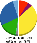 日本エム・ディ・エム 貸借対照表 2021年3月期 日本エム・ディ・エム 貸借対照表 2021年3月期