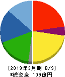 セフテック 貸借対照表 2019年3月期 セフテック 貸借対照表 2019年3月期