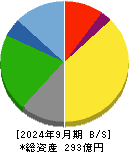 東京汽船 貸借対照表 2024年9月期