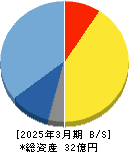 ティアンドエスグループ 貸借対照表 2025年3月期