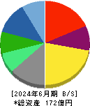 ＩＢＪ 貸借対照表 2024年6月期