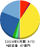 エムティジェネックス 貸借対照表 2024年6月期