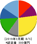 ウチヤマホールディングス 貸借対照表 2019年3月期