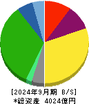 ニッコンホールディングス 貸借対照表 2024年9月期