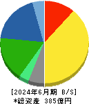 東陽テクニカ 貸借対照表 2024年6月期