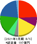 電算 貸借対照表 2021年3月期