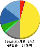 テセック 貸借対照表 2025年3月期 テセック 貸借対照表 2025年3月期