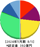 カーブスホールディングス 貸借対照表 2024年5月期 カーブスホールディングス 貸借対照表 2024年5月期