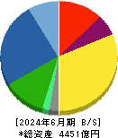 ツムラ 貸借対照表 2024年6月期