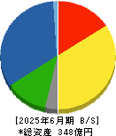 ジオスター 貸借対照表 2025年6月期