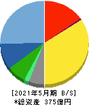 Ｅ・Ｊホールディングス 貸借対照表 2021年5月期