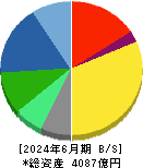 ロート製薬 貸借対照表 2024年6月期