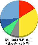 アイキューブドシステムズ 貸借対照表 2025年3月期