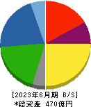 ラサ工業 貸借対照表 2023年6月期