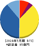 ランド 貸借対照表 2024年5月期 ランド 貸借対照表 2024年5月期