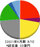 エリアクエスト 貸借対照表 2021年6月期 エリアクエスト 貸借対照表 2021年6月期