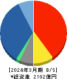 SBIインシュアランスグループ 貸借対照表 2024年3月期 SBIインシュアランスグループ 貸借対照表 2024年3月期