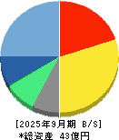 アイキューブドシステムズ 貸借対照表 2025年9月期