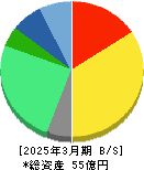 日本情報クリエイト 貸借対照表 2025年3月期