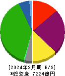 相鉄ホールディングス 貸借対照表 2024年9月期